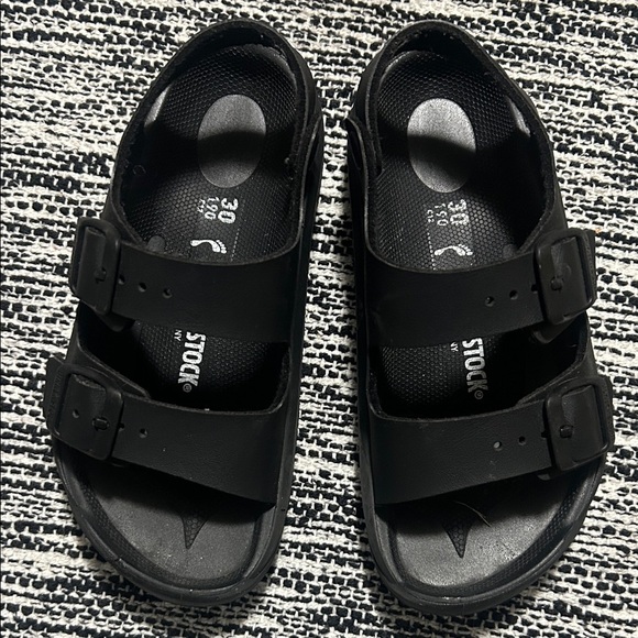 Birkenstock Other - Birkenstock Mogami Kids all black size 30/12-12.5, like new condition